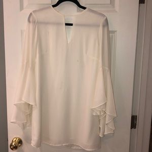 White cocktail dress